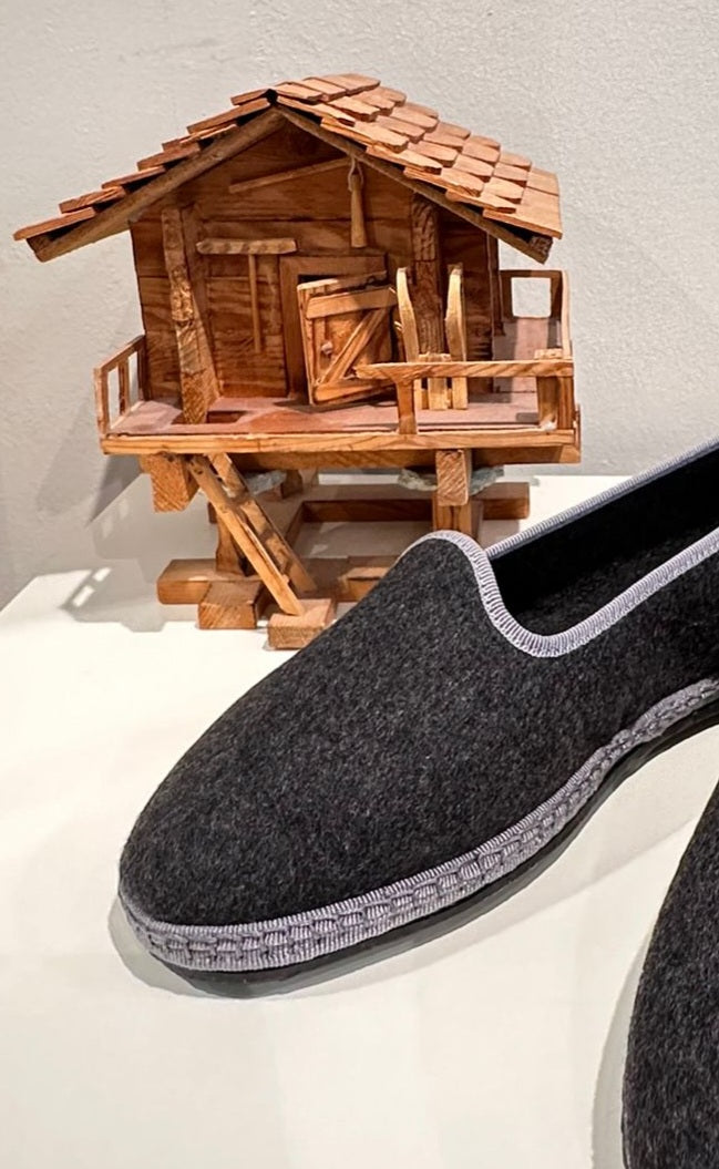 Friulane - EXCELLENCE Series | CASHMERE Gray - Light Gray braid