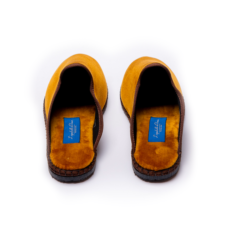 Friulane Sabot - Cinnamon | Brown braid