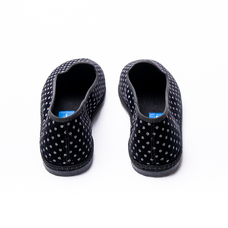 Friulane - Black I Silver Diamantino Pattern