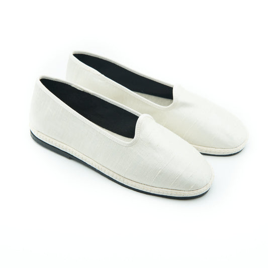 Friulane - Shantung Ivory | Wild Silk