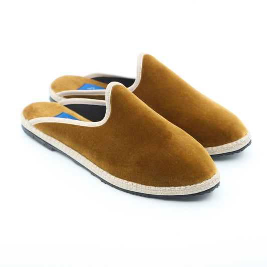 Friulane Sabot - Cinnamon | Ecru braid