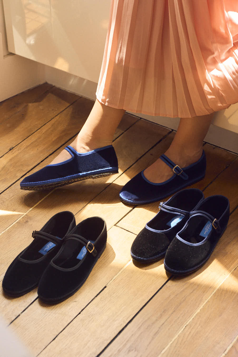 Furlane Mary Jane - Noir | Ganse Bleu