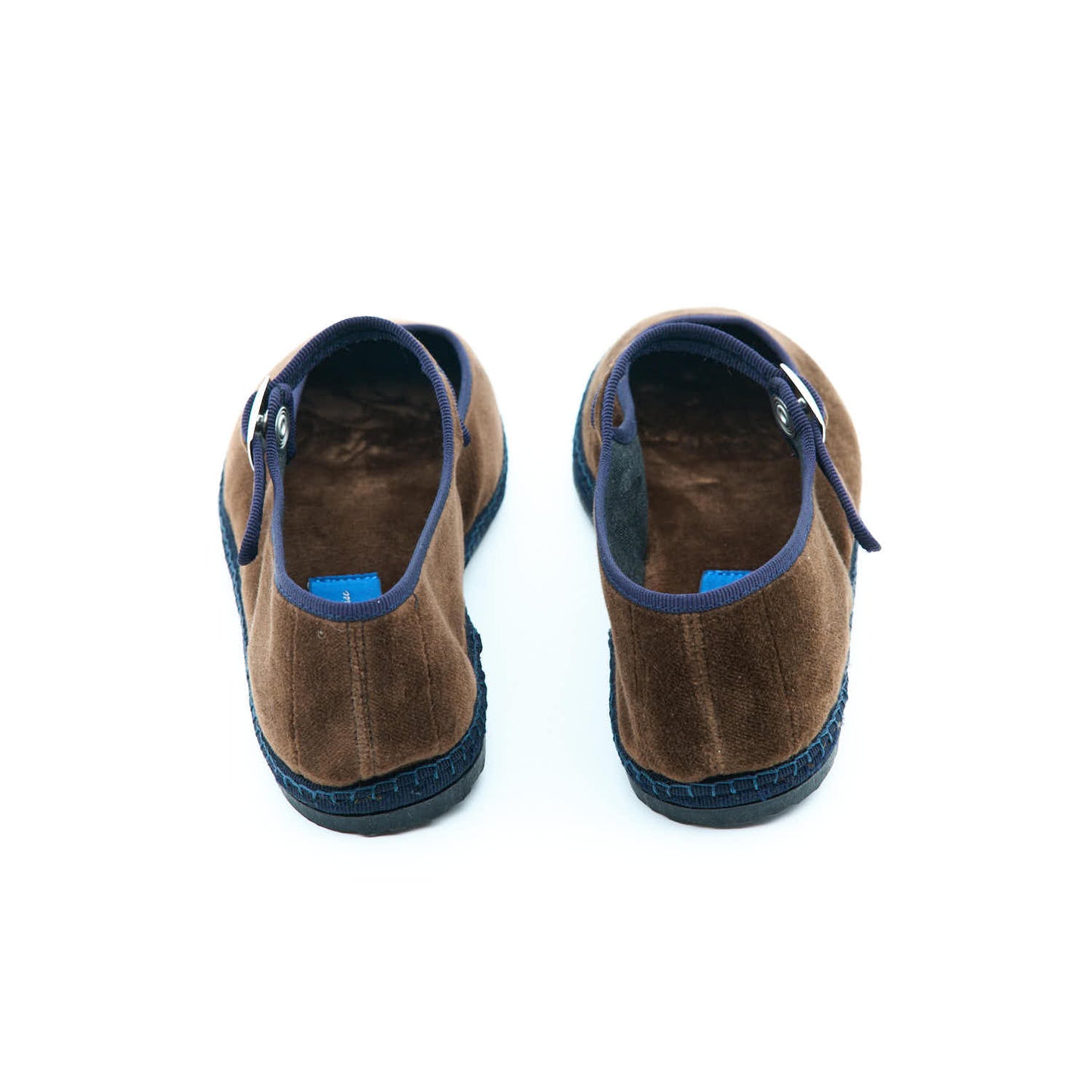 Mary Jane - Brown | Navy Trim