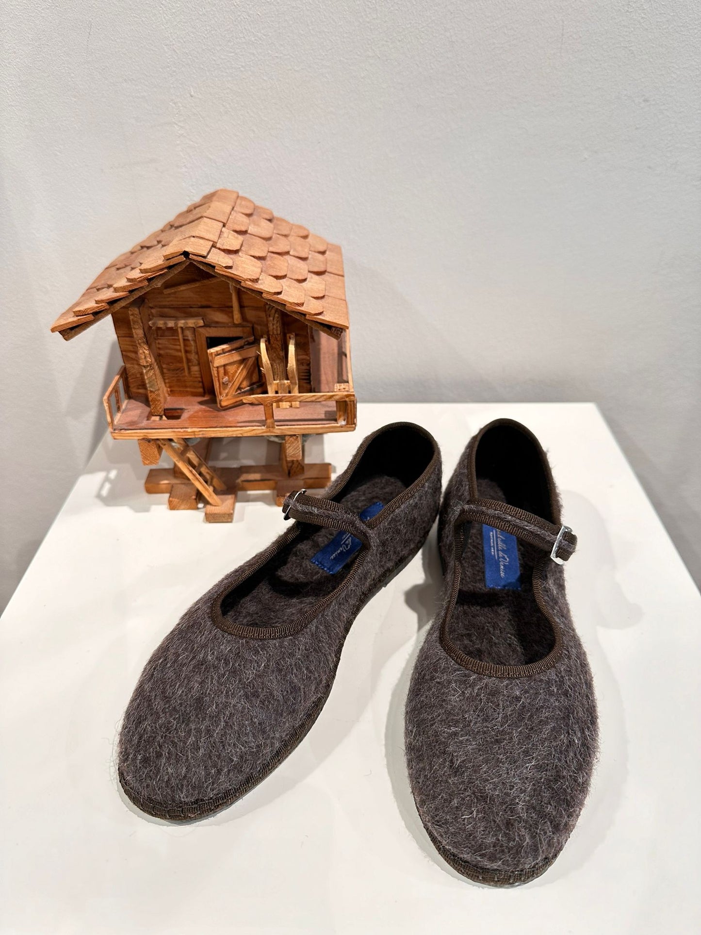 Friulane Mary Jane – EXCELLENCE-Serie | ALPAKA Dunkelbraun 