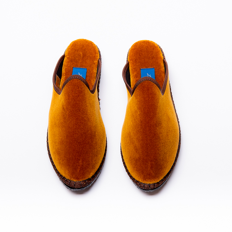 Friulane Sabot – Zimt | Brauner Zopf 