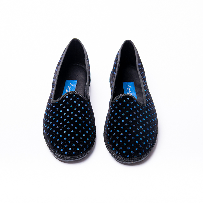 Friulane - Black I Blue Diamantino Pattern 