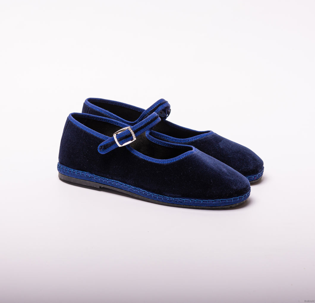 Mary Jane - Bleu Nuit  | Ganse Bleu - Femme & Homme