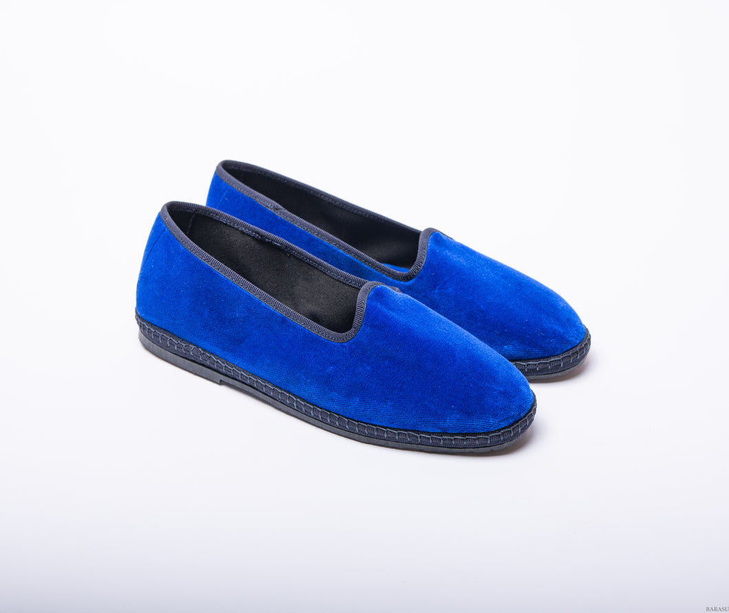 Friulane - Bleu Royal | Ganse noire - Femme & Homme