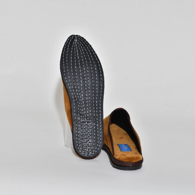 Friulane Sabot - Cinnamon | Brown braid 