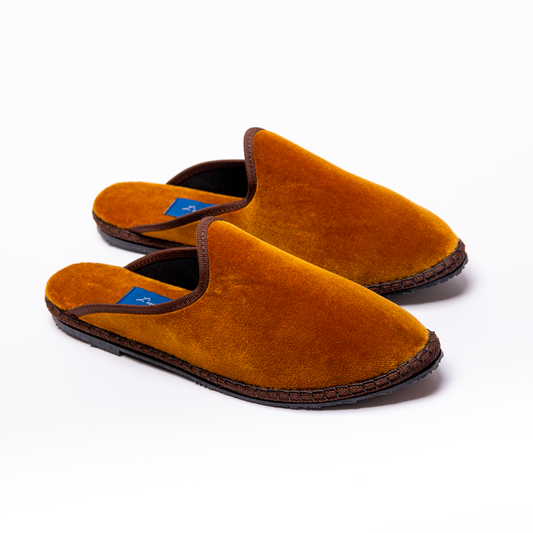 Friulane Sabot - Cinnamon | Brown braid 