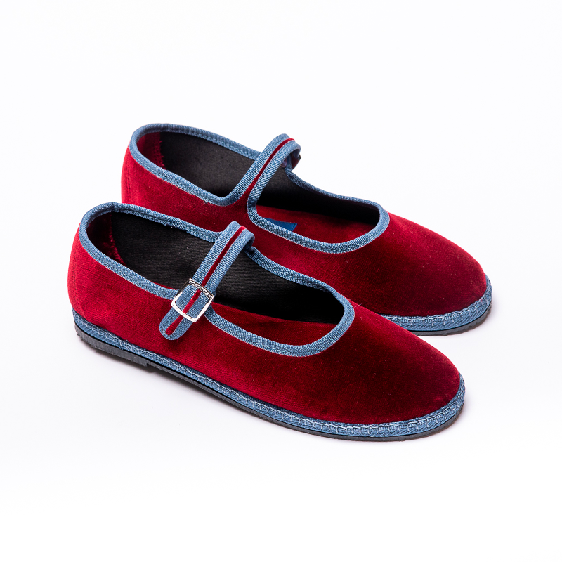 Mary Jane - Bordeaux | Blue Jean Braid 