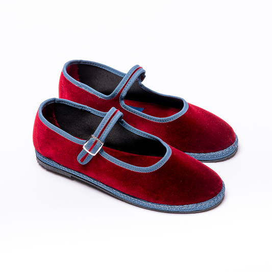 Mary Jane - Bordeaux | Blue Jean Braid 