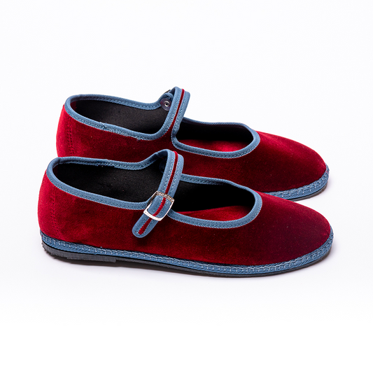 Mary Jane - Bordeaux | Blue Jean Braid 