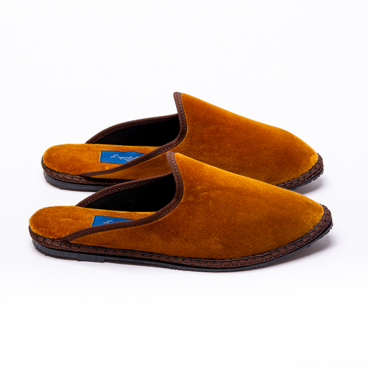 Friulane Sabot - Cinnamon | Brown braid 