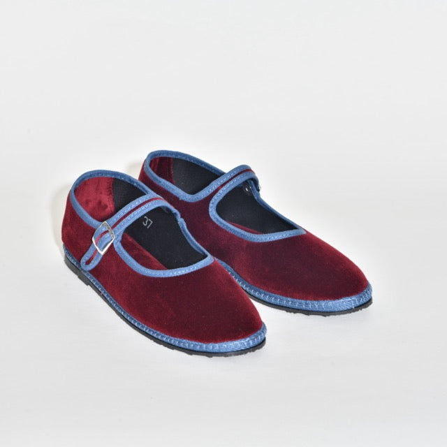 Mary Jane - Bordeaux | Blue Jean Braid 