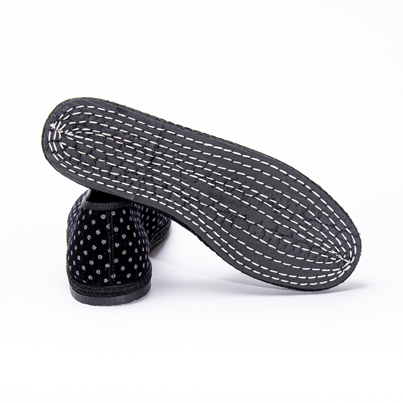 Friulane - Schwarz I Silber Diamantino Muster 