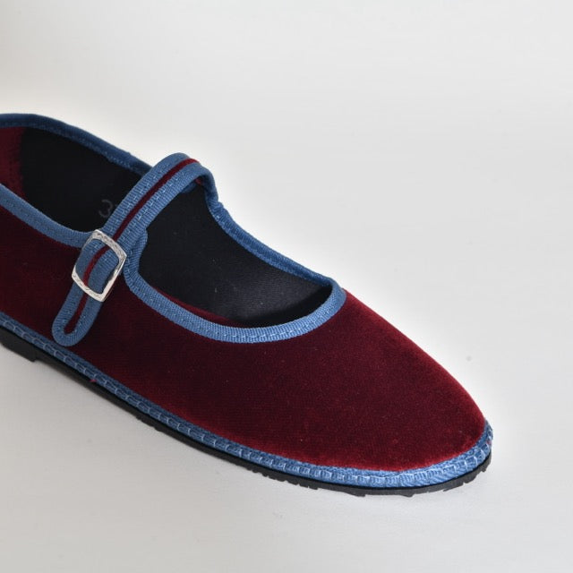 Mary Jane - Bordeaux | Blue Jean Braid 