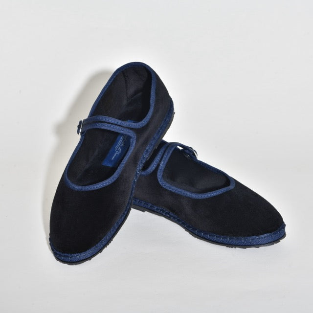 Furlane Mary Jane - Noir | Ganse Bleu