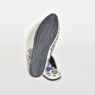 Friulane Sabot - Velours impression Fauve