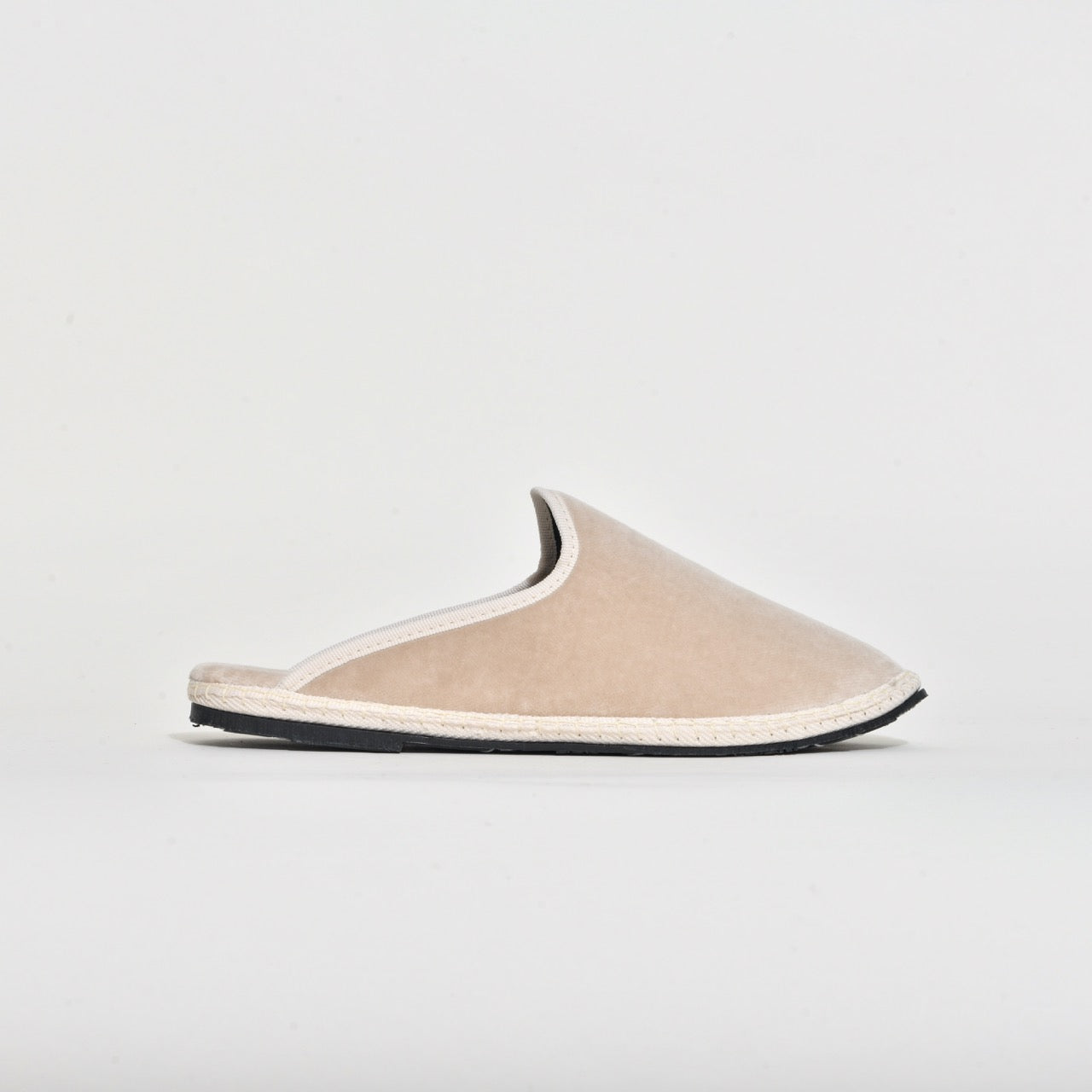 Friulane Sabot - Beige clair I Ganse Blanc cassé -  Pour Elle & Lui