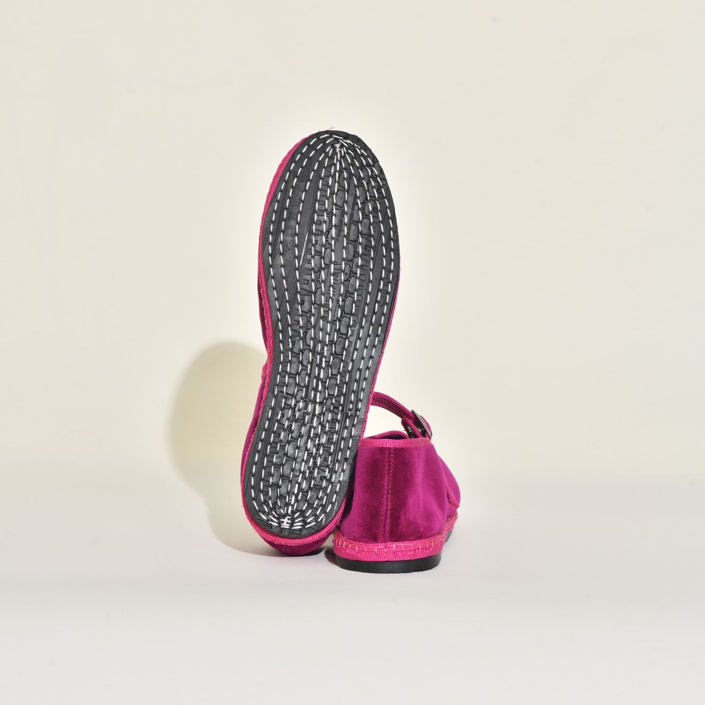 Mary Jane - Fuschia | Pink braid 