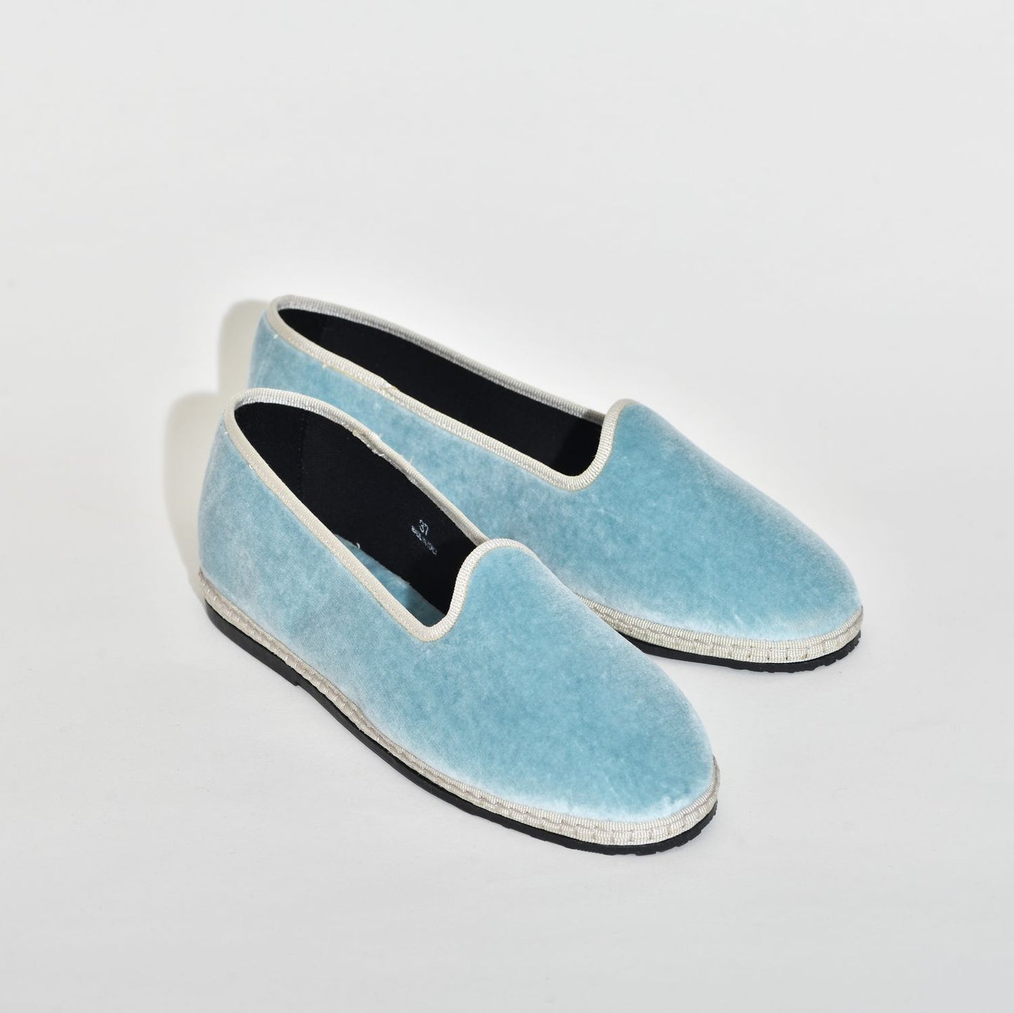 Friulane classique - Bleu clair poudré I Ganse ivoire