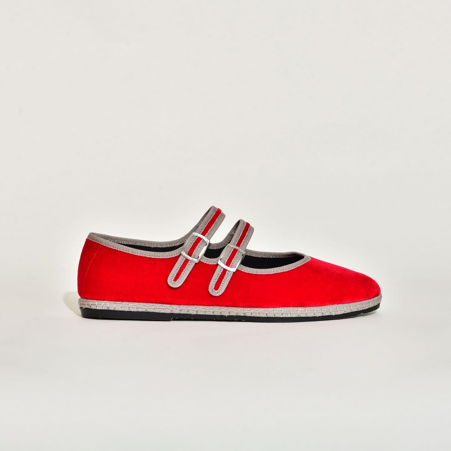 Furlane - Double Boucle - Rouge Cardinal I Lacets Beige Castor
