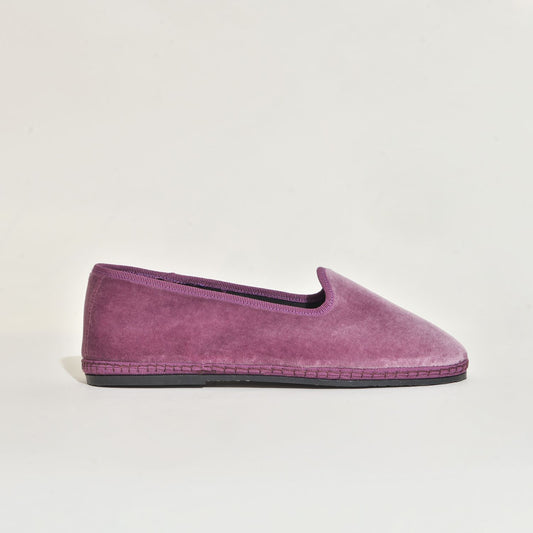 Friulane classique - Velour - Couleur Parme I Pour Elle & Lui