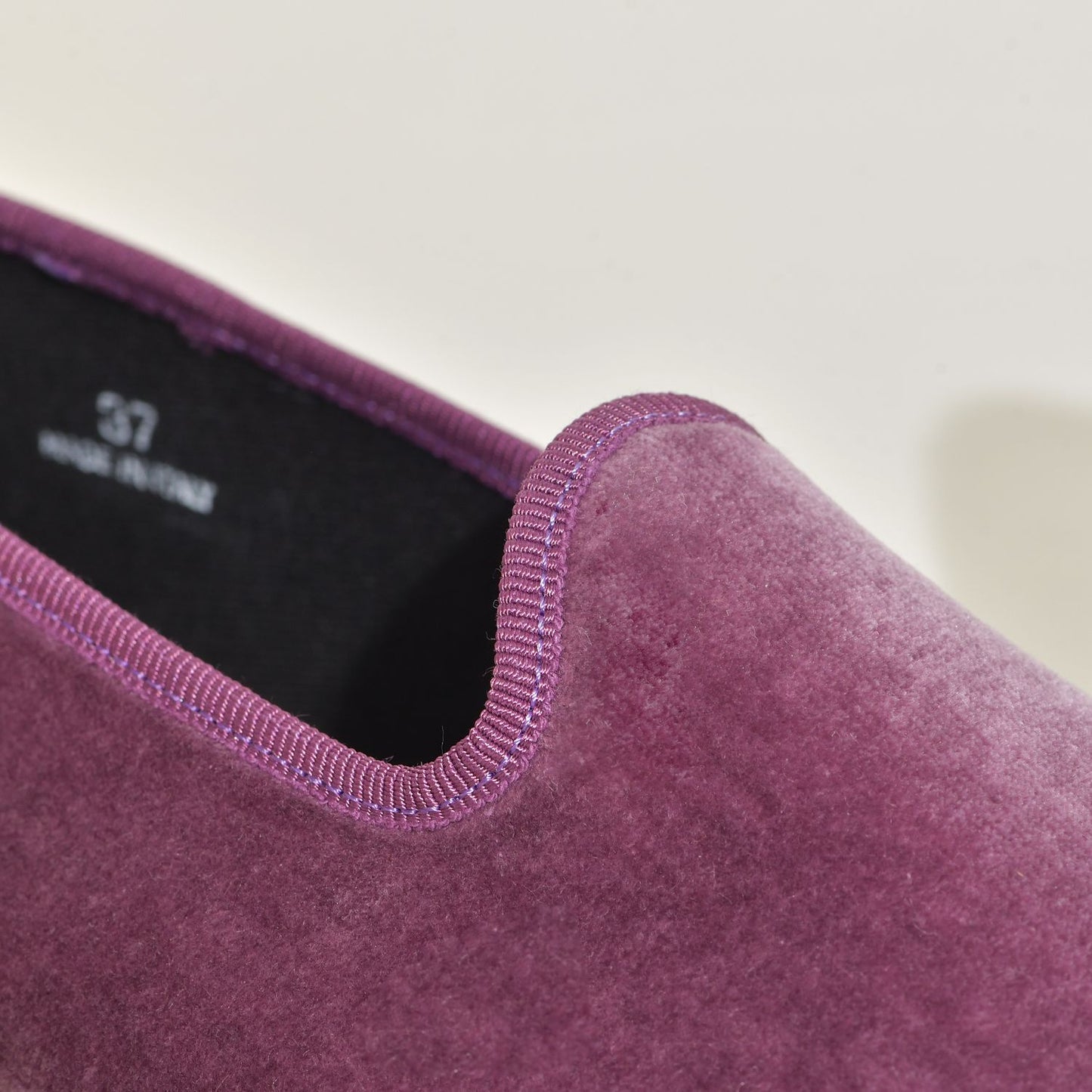 Friulane classique - Velour - Couleur Parme I Pour Elle & Lui