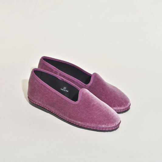 Friulane classique - Velour - Couleur Parme I Pour Elle & Lui