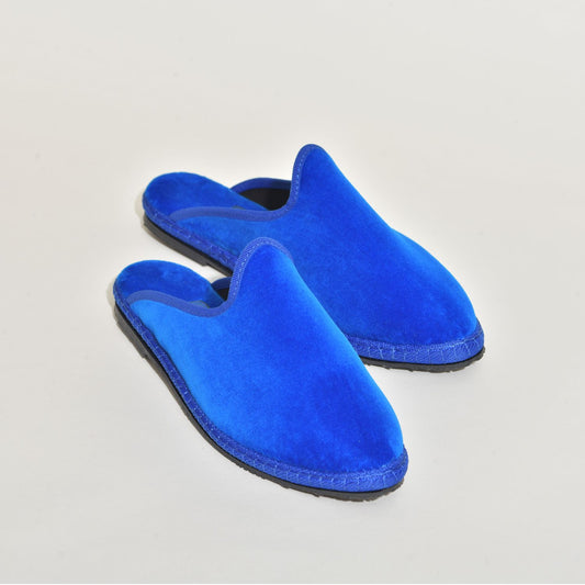 Friulane sabot - Bleu royal I Ganse Bleu royal - Pour Elle & Lui