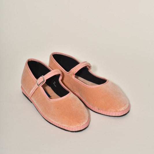 Furlane - Mary Jane Couleur pêche I ganse pêche