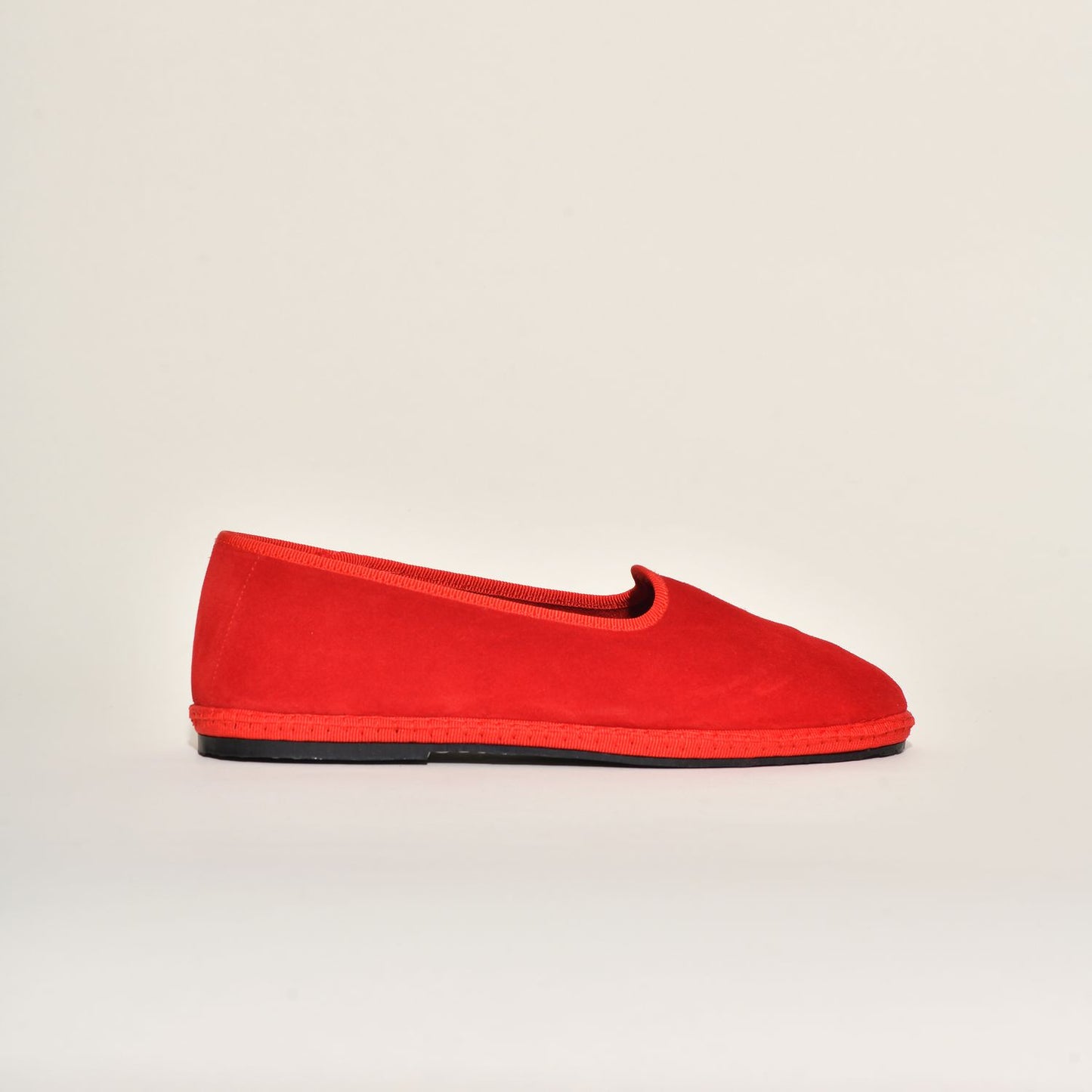 Friulane Daim - Rouge ferrari I Pour Elle & Lui
