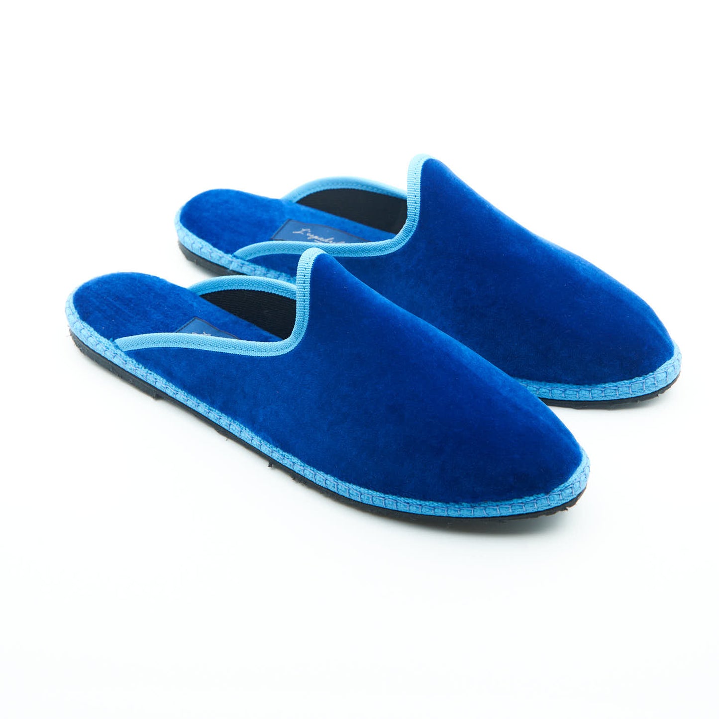 Friulane Clog - Blue| Turquoise braid 