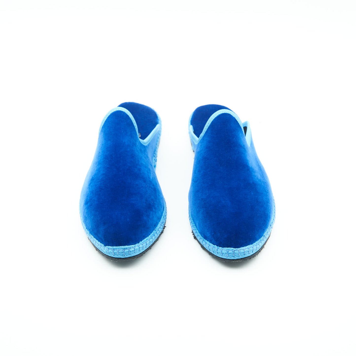 Friulane Clog - Blue| Turquoise braid 