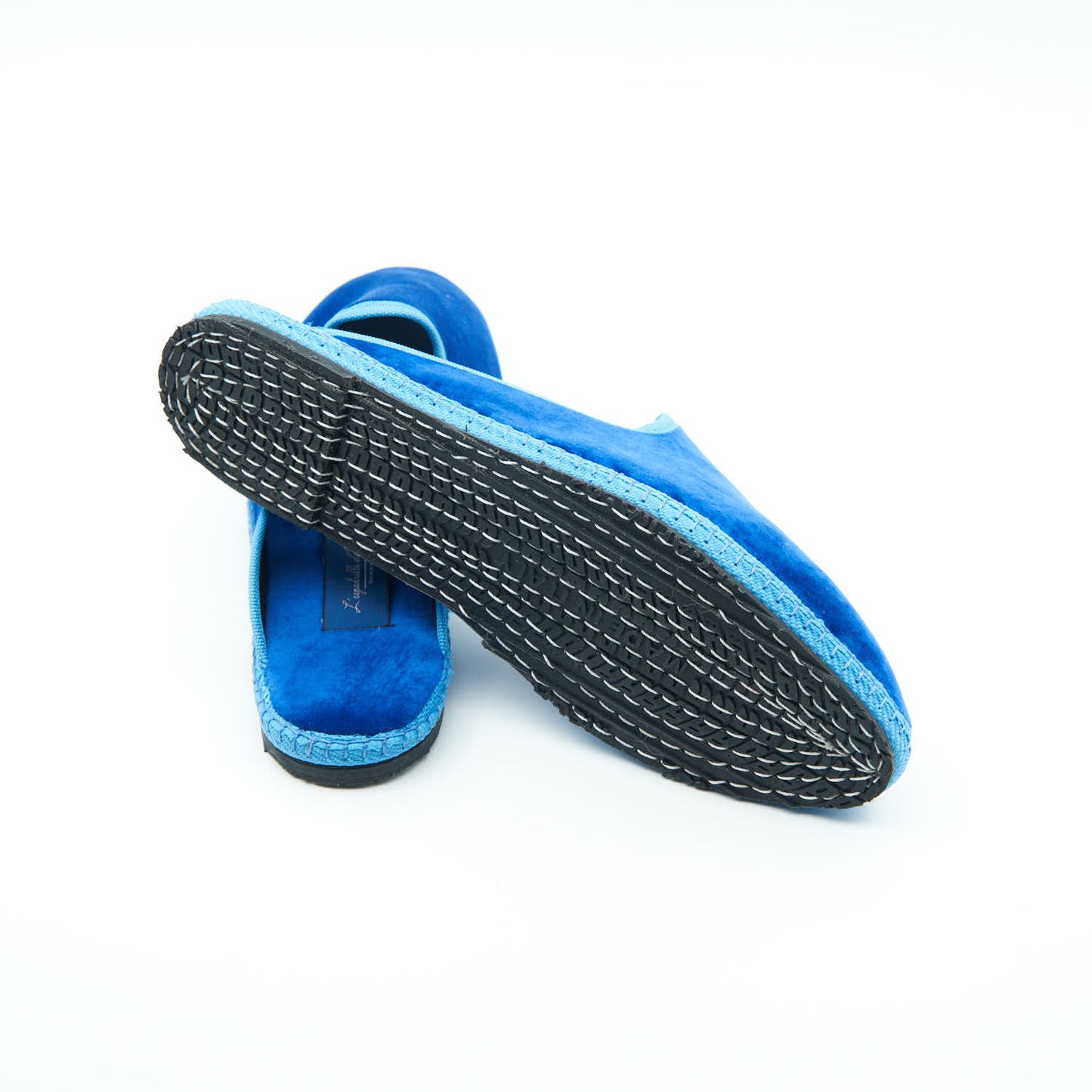 Friulane Clog - Blue| Turquoise braid 