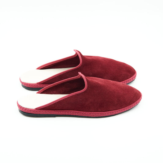 Clog - Suede | Cherry Red -30% 