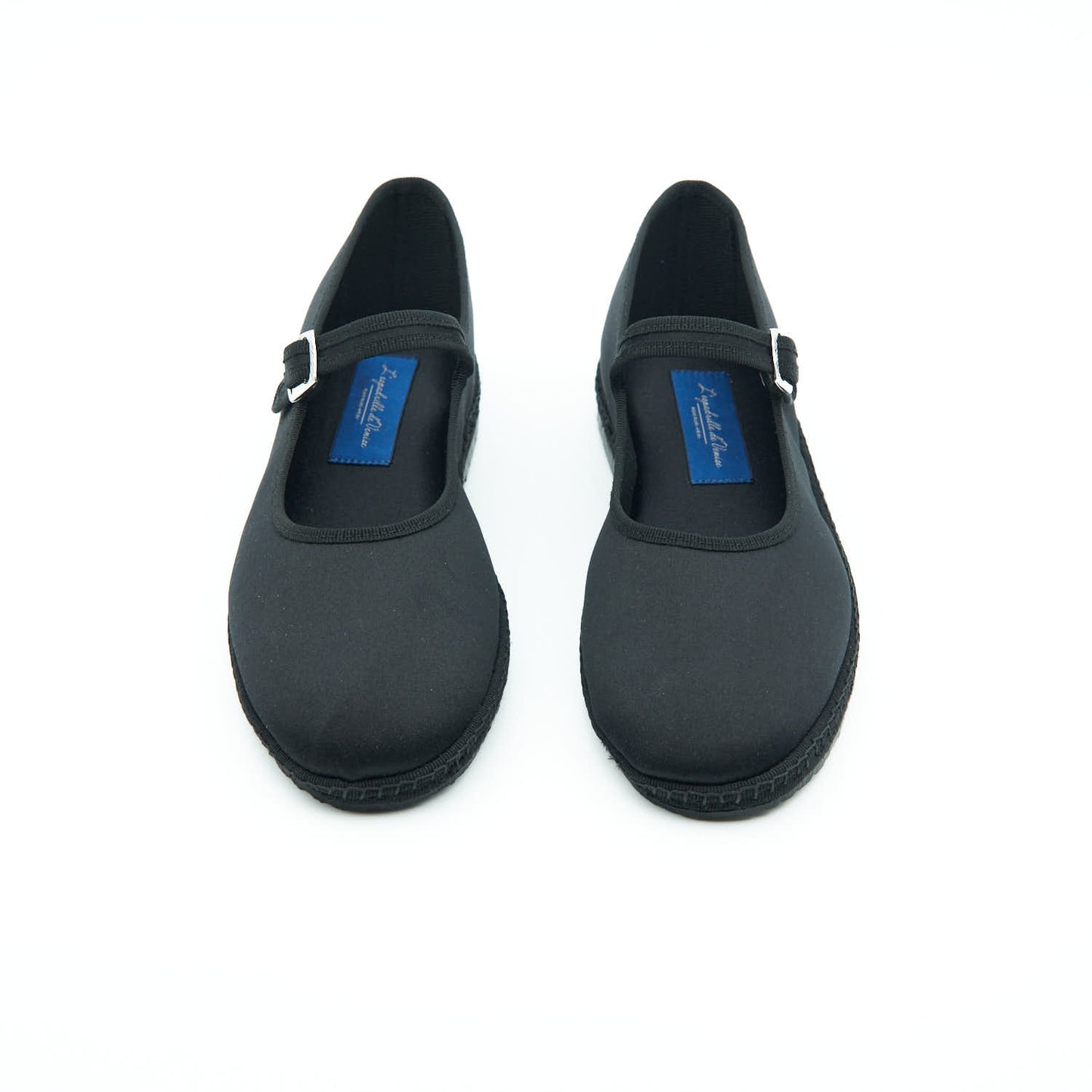 Friulane Mary Jane - Noir Smoking | Satin