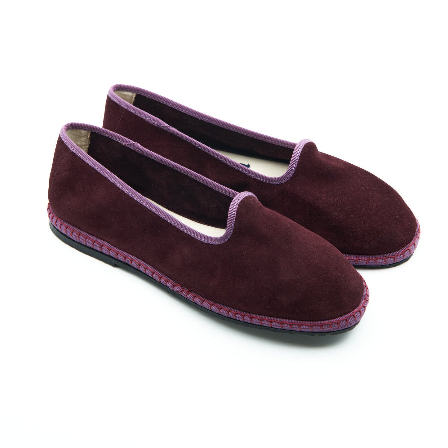 Friulane - SUEDE| Rubino - Rose Antico Ganse - Women &amp; men 