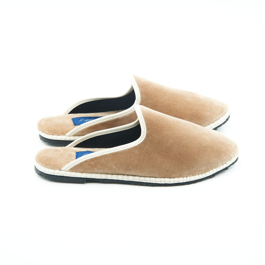 Friulane Clog - Beige | Ecru braid 