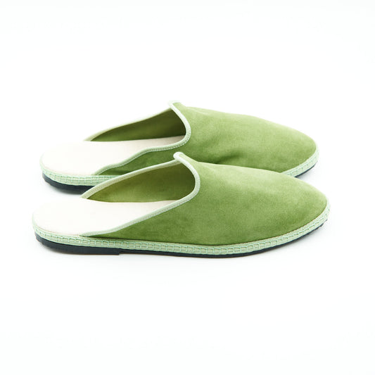 Clog - Suede | Anise Green -30% 