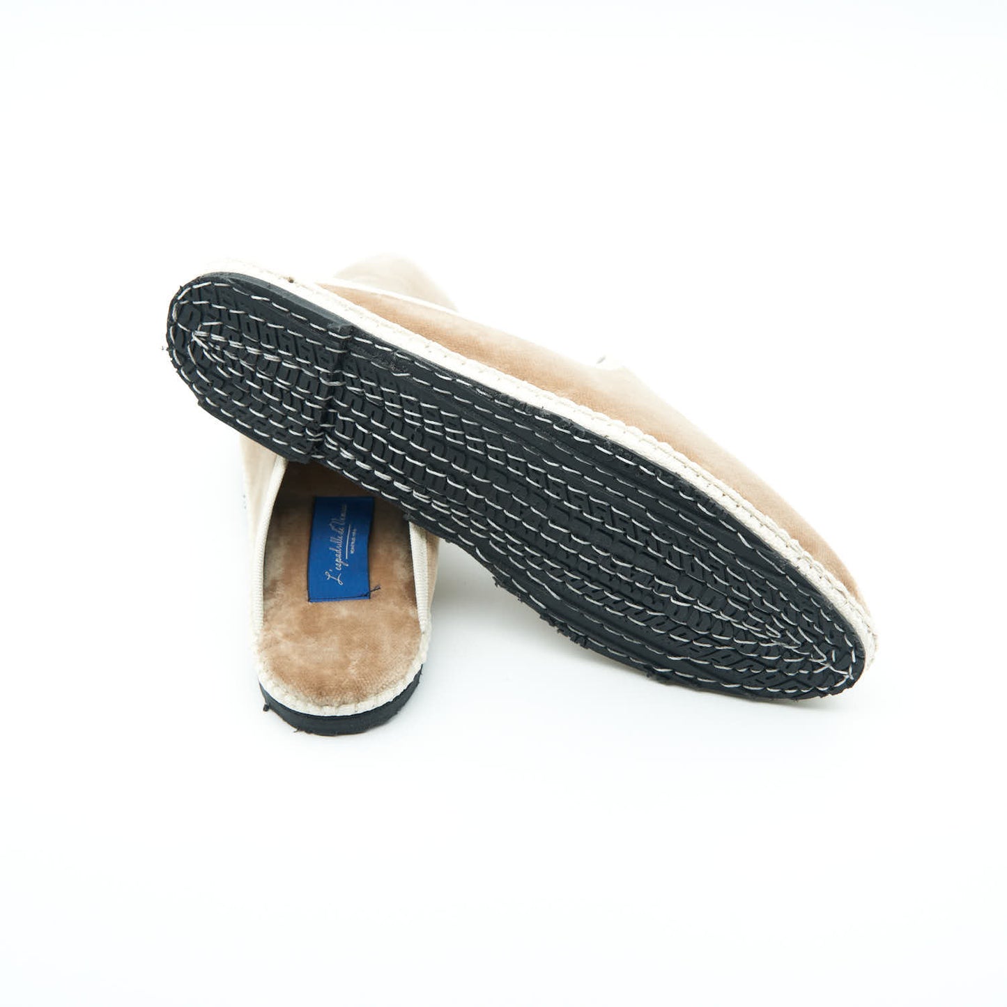 Friulane Clog - Beige | Ecru braid 