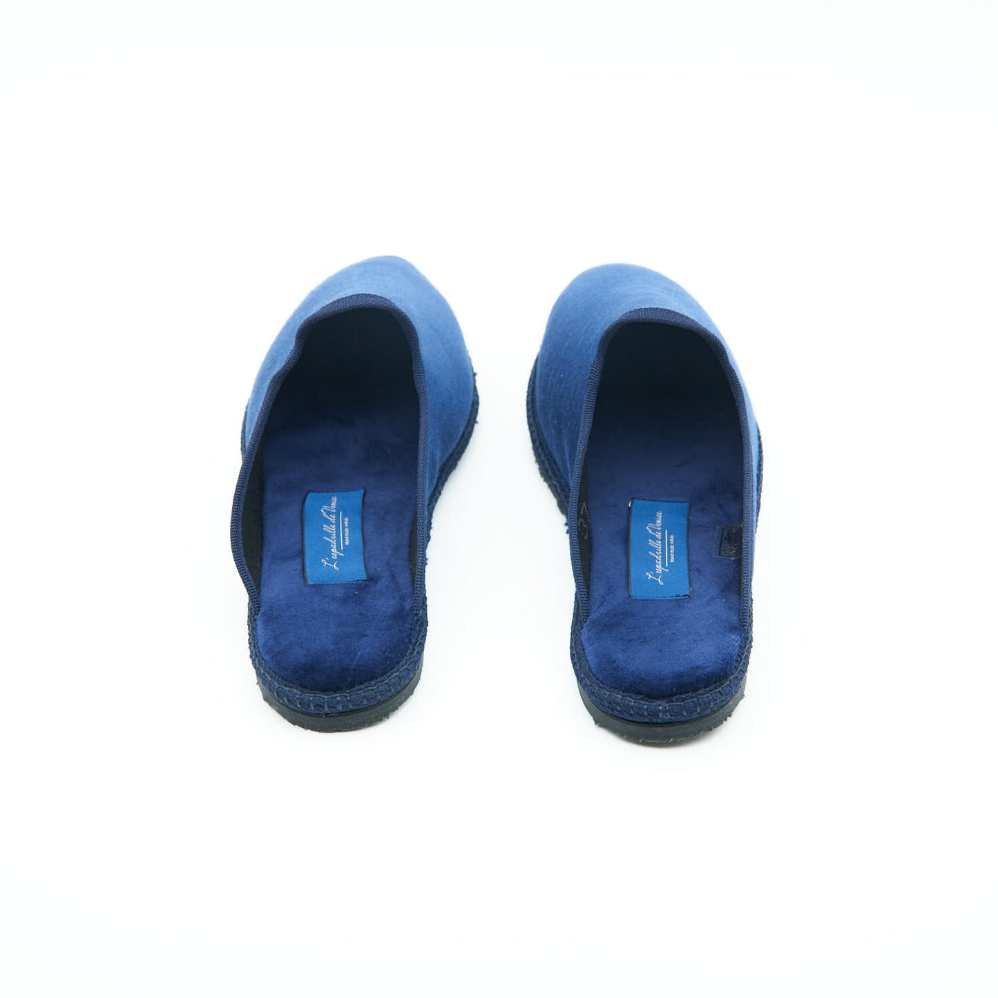Friulane Clog - Shantung Blue - Wild silk 