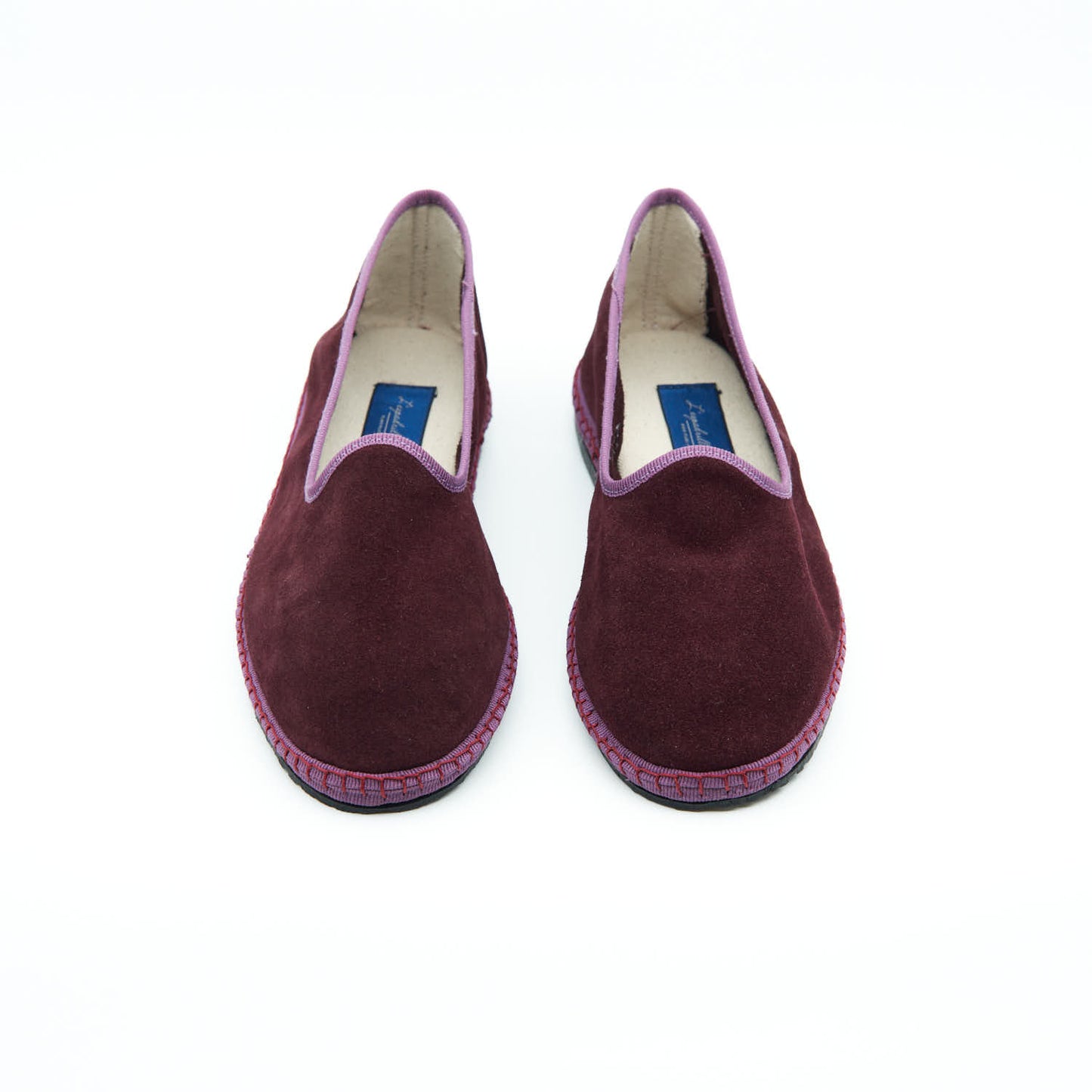 Friulane - SUEDE| Rubino - Rose Antico Ganse - Women &amp; men 
