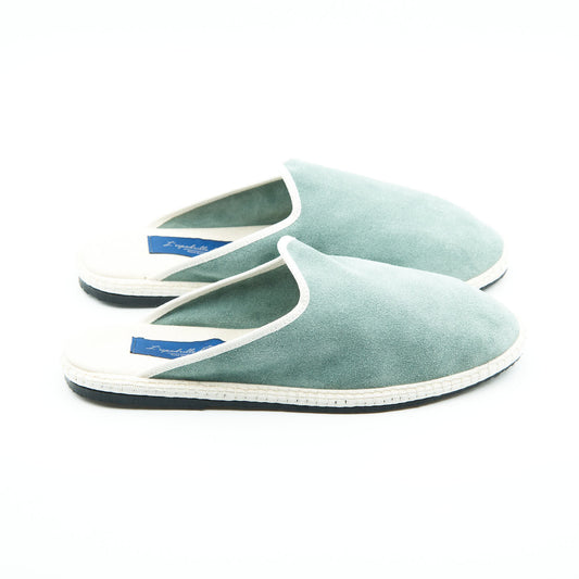 Friulane clog - Suede | Pastel Blue -30% 