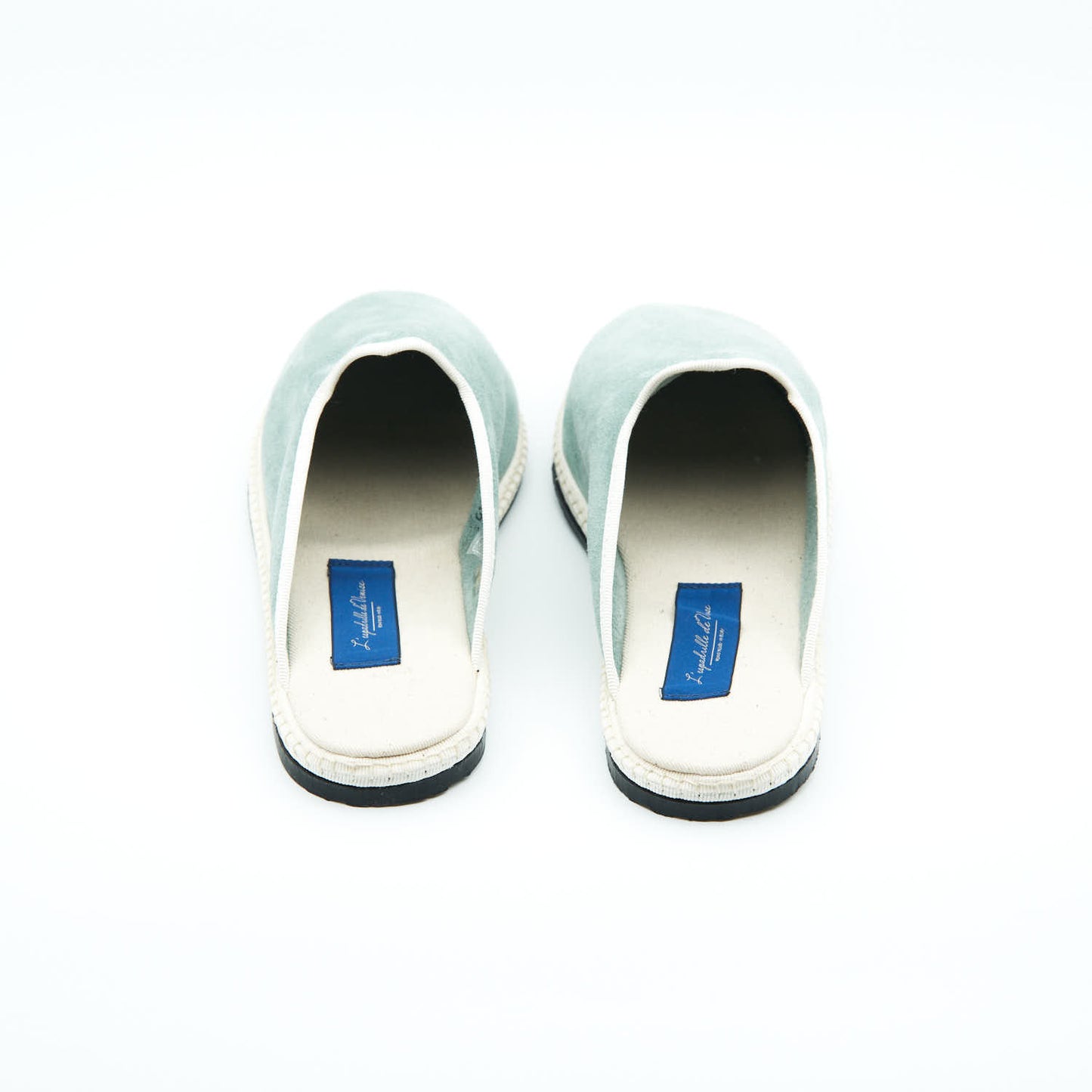 Friulane clog - Suede | Pastel Blue -30% 