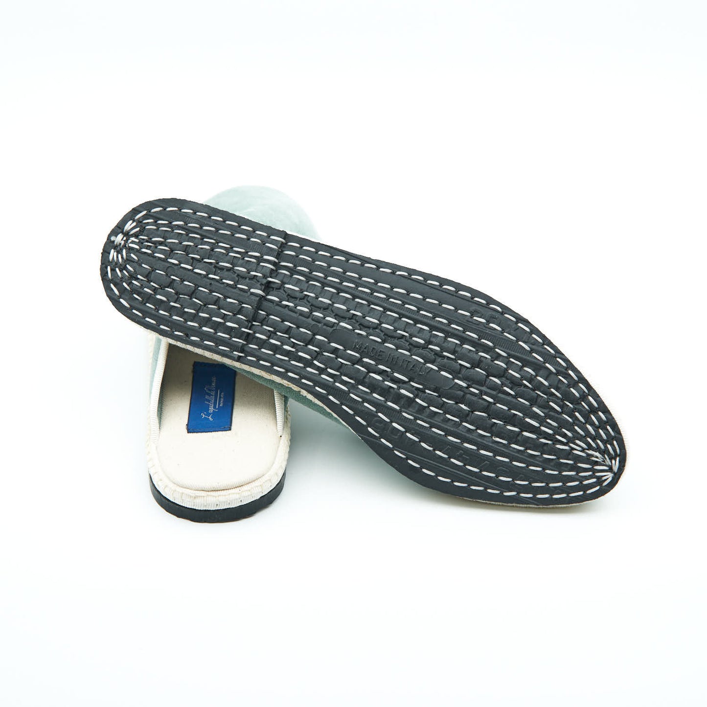 Friulane clog - Suede | Pastel Blue -30% 