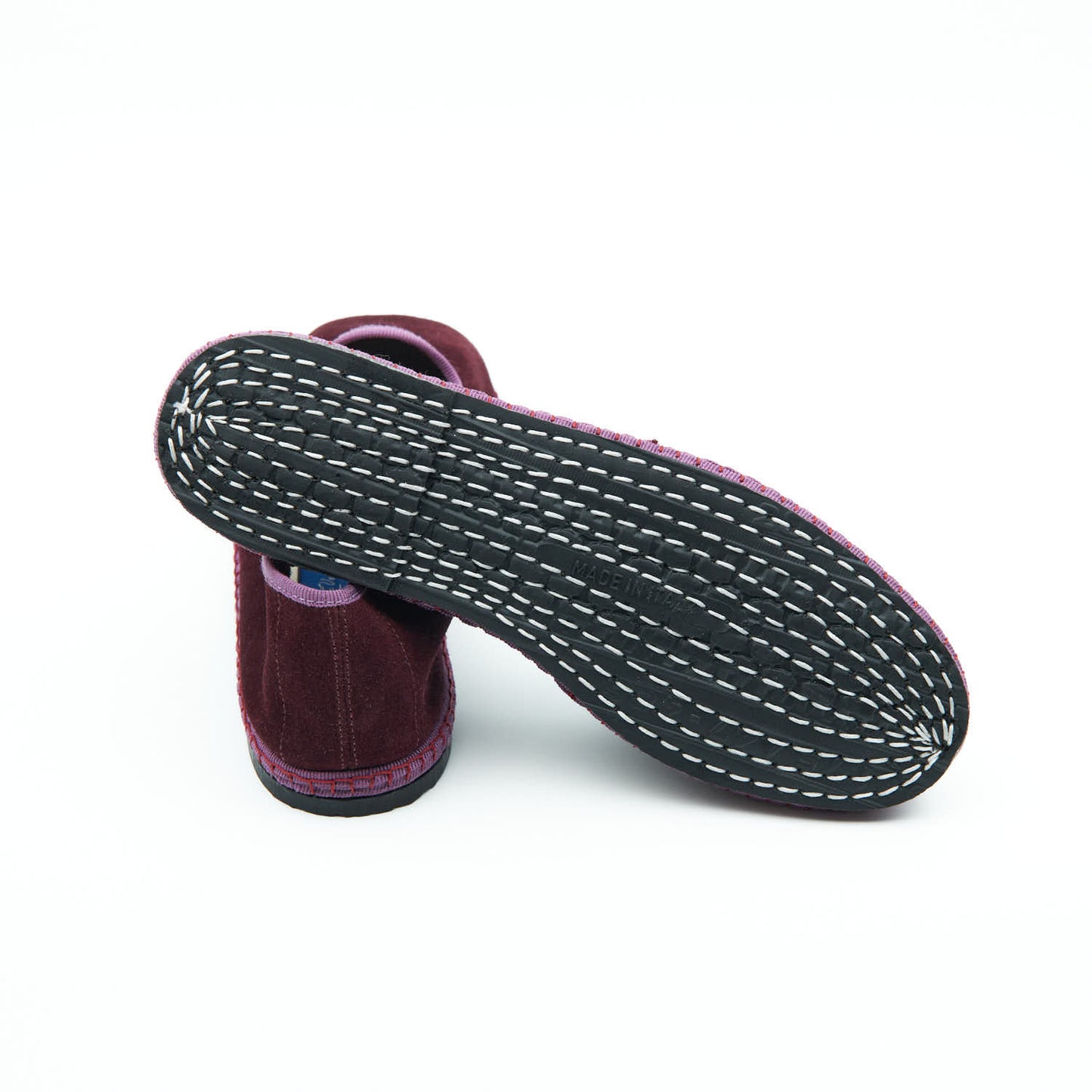 Friulane - SUEDE| Rubino - Rose Antico Ganse - Women &amp; men 