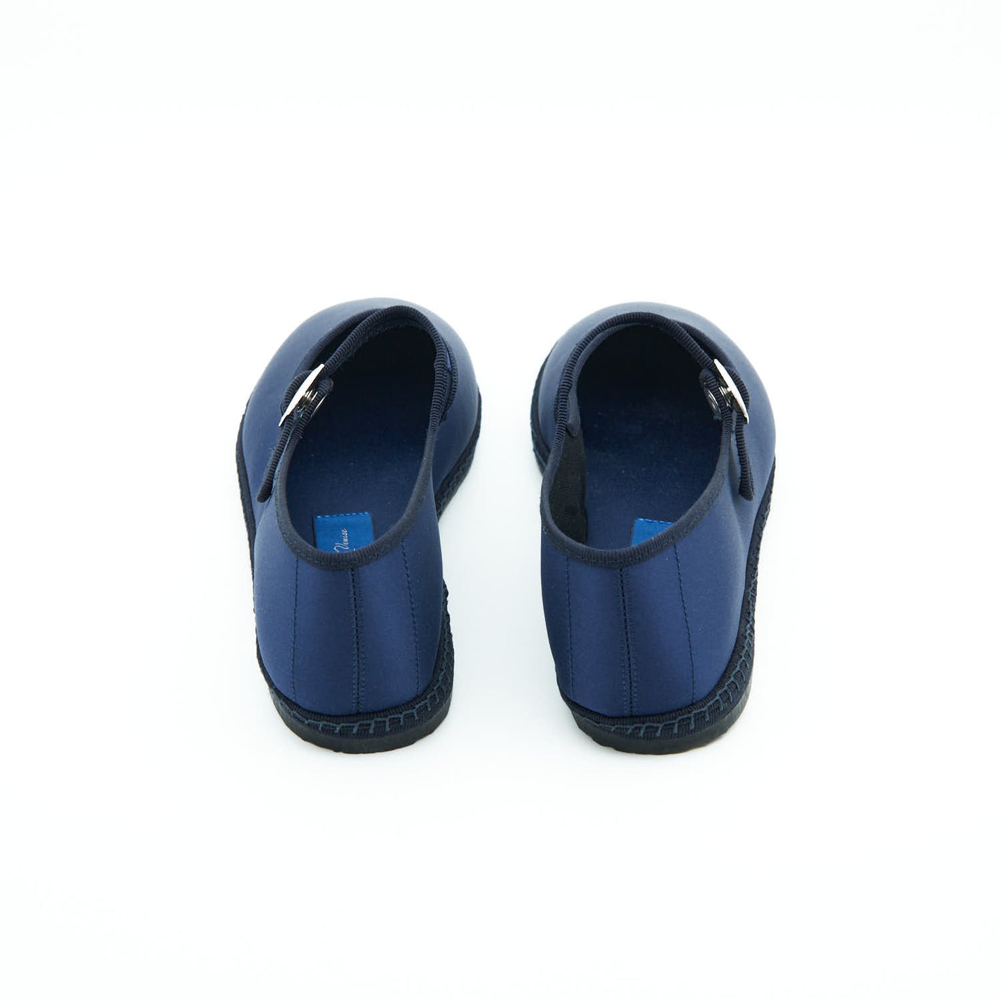 Friulane Mary Jane - Bleu Smoking | Satin