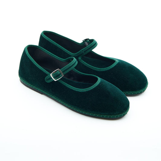 Mary Jane - Emerald Green 